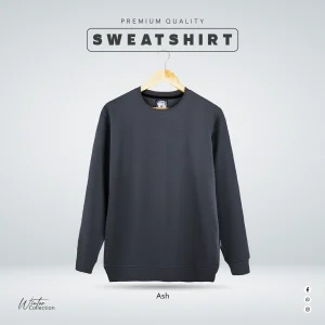 1 Pieces Sweatshirt (Deep Ash)