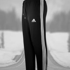 Rawaj Premium Imported China 3 Strep Trouser (Black)