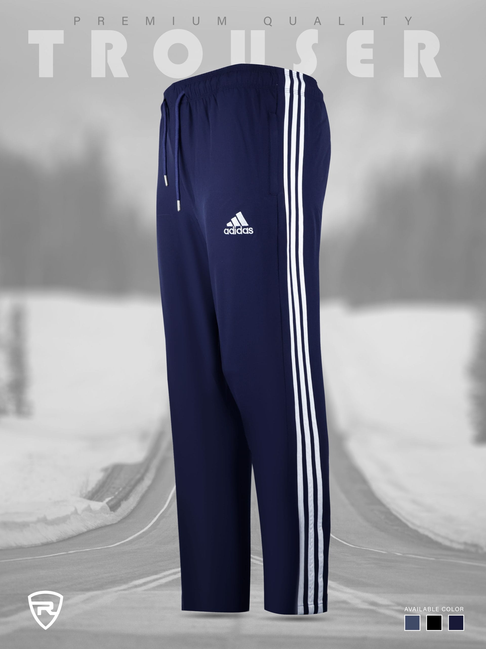 Rawaj Premium Imported China Trauser (Navy Blue)