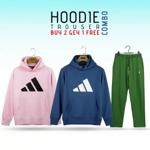 Mens Premium Hoodie Combo + Free Trouser