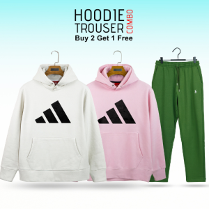 Mens Premium Hoodie Combo + Free Trouser